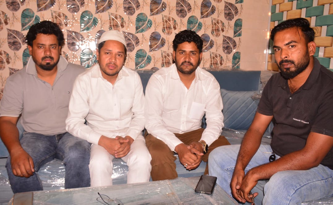 वक्फ संशोधन कर भाजपा ने फायदा पहुंचाने का काम किया नवाब, वसीम मलिक आदि मौजूद रहे।