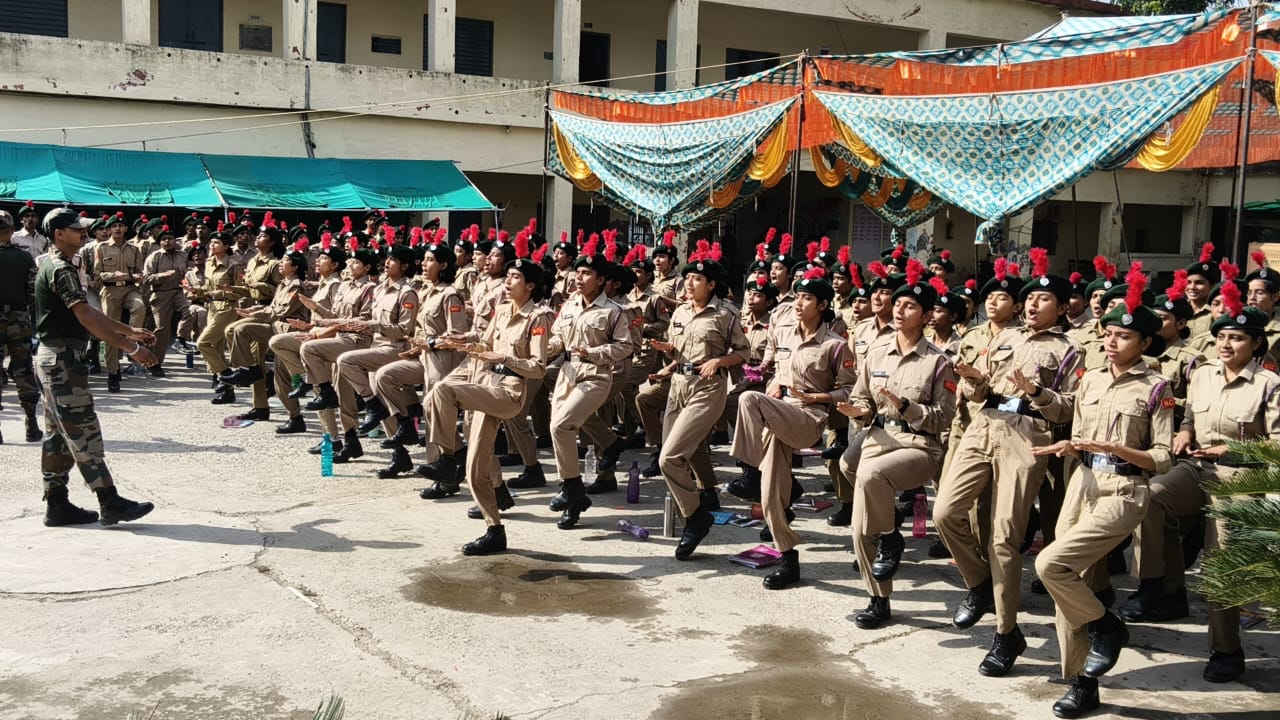 एनसीसी वार्षिक शिविर